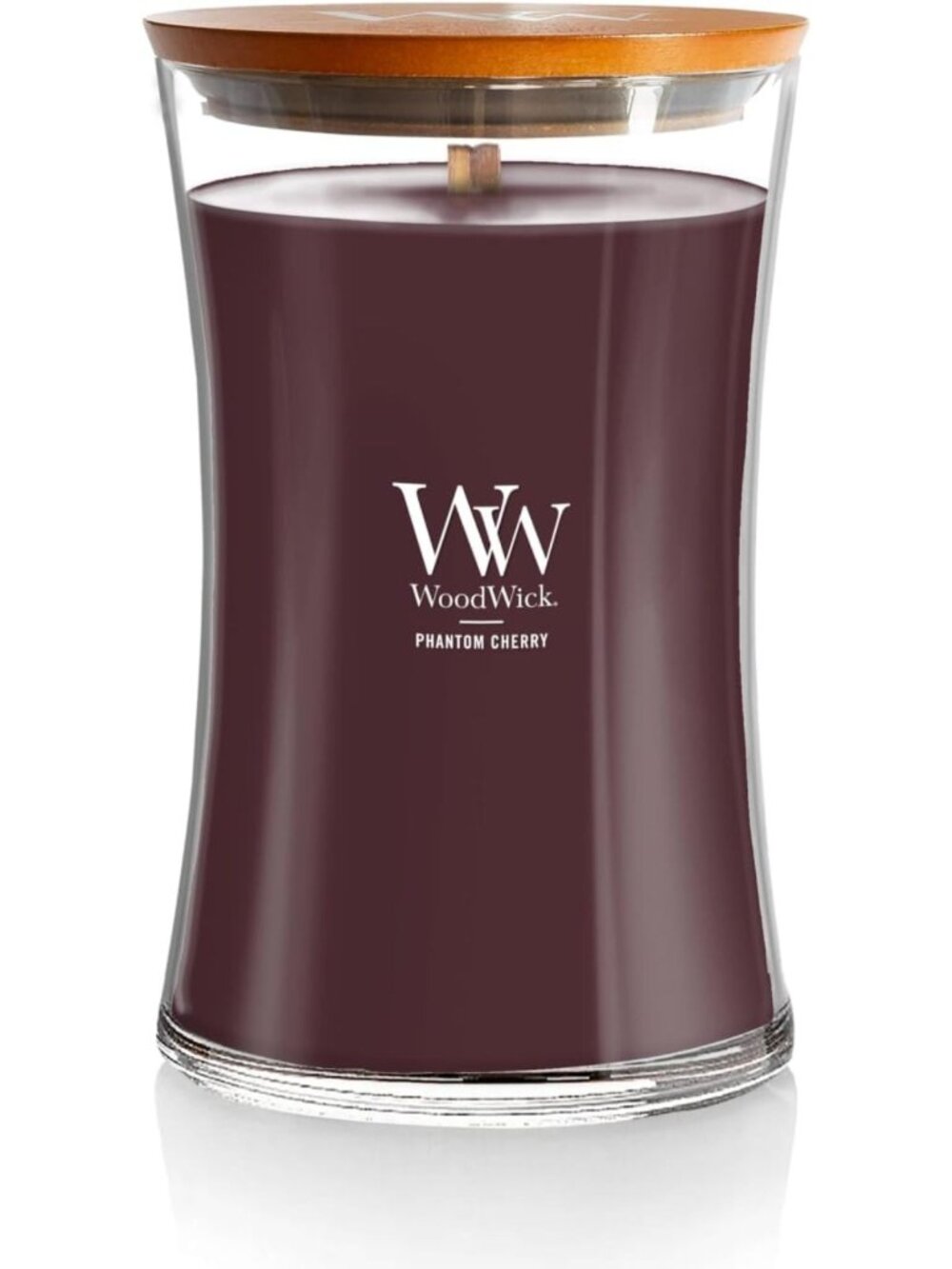 Phantom Cherry Scented Candle - 21.5oz, Crackling Wick, Cozy Home Decor